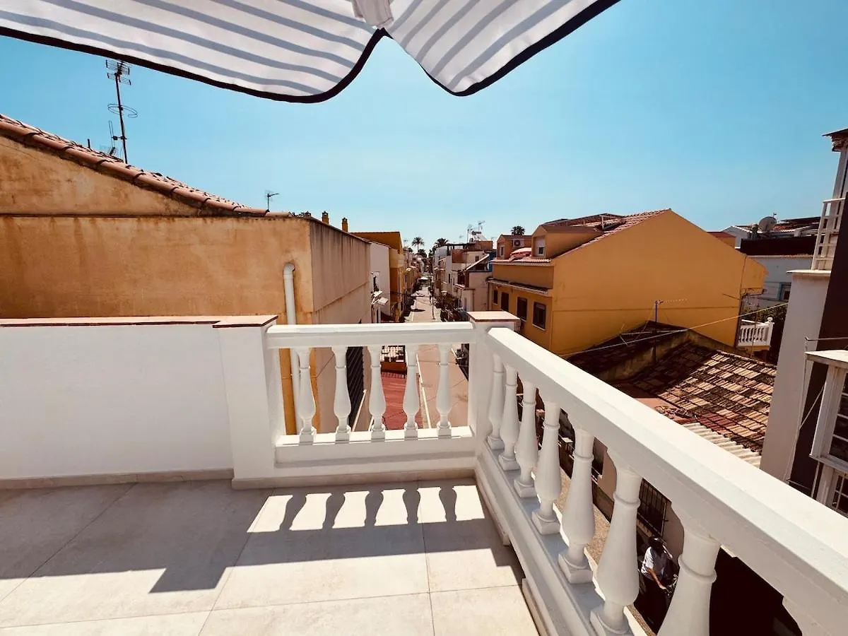 Casa El Periquito - Beach House - Ibiza Vibe - Roof Terrace - Sea View Malaga